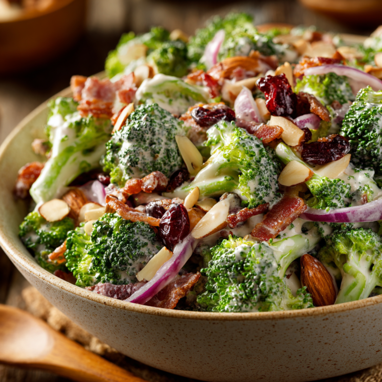 Best Broccoli Salad Recipe | Fresh, Crunchy & Irresistibly Easy