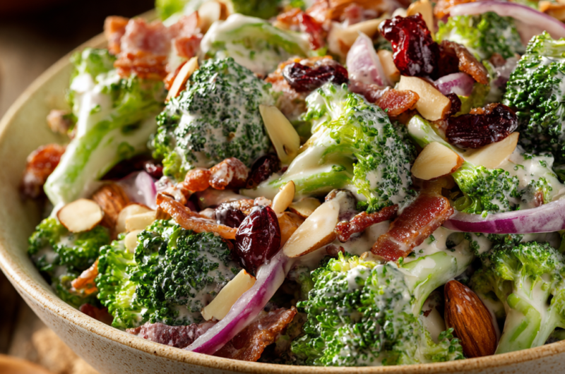 Best Broccoli Salad Recipe | Fresh, Crunchy & Irresistibly Easy