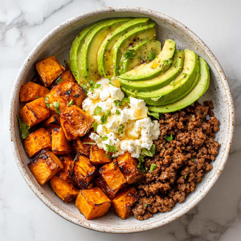 High Protein Hot Honey Beef Bowl | Sweet & Spicy Power Meal