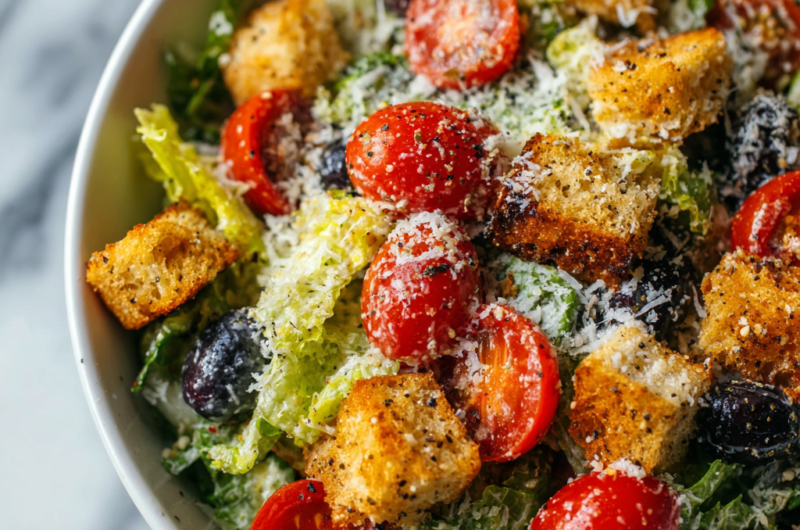 Olive Garden Salad | Fresh Copycat Recipe with Zesty Dressing