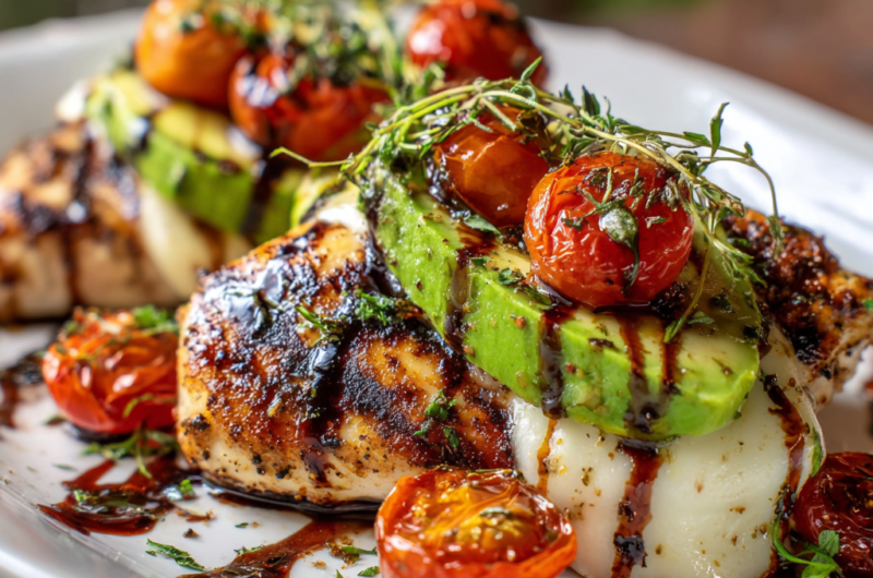 Grilled California Avocado Chicken