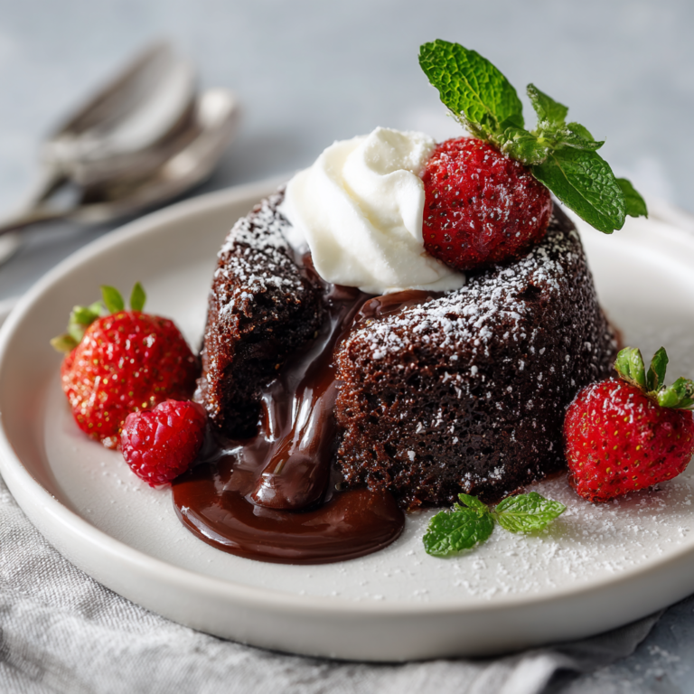 Ultra Gooey 5-Minute Chocolate Lava Mug Cake