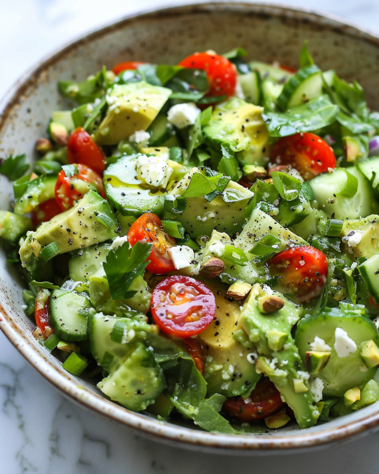 Easy Green Summer Salad | Fresh & Quick