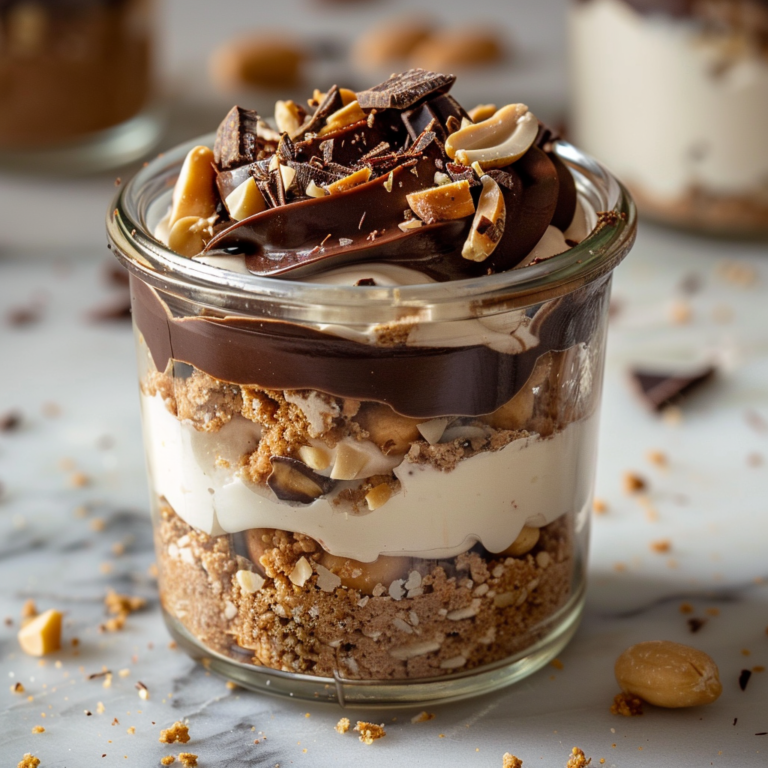 No-Bake Chocolate Hazelnut Cheesecake Cups