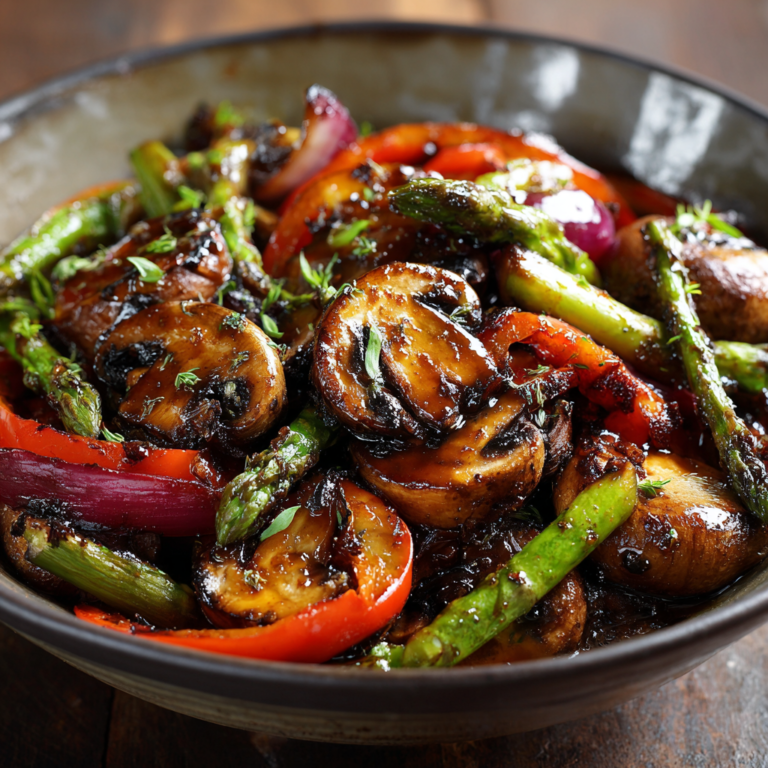 Flavorful Grilled Veggies with Marinade | Easy, Smoky & Healthy Delight