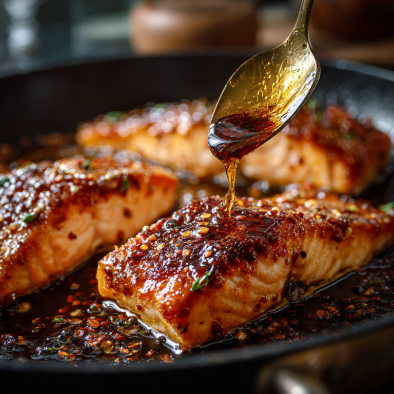 A Perfectly Balanced Honey Glazed Salmon
