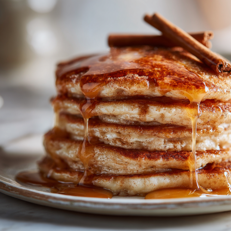 Irresistible Spanish Churro Pancakes | Sweet Cinnamon Breakfast Delight
