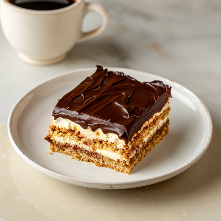 No-Bake Chocolate Eclair Cake (Easy 5 Ingredients Recipe)