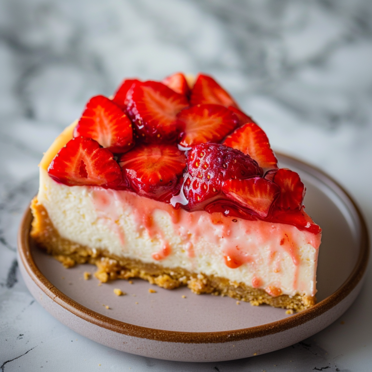 The Strawberry Glaze Cheesecake To Love
