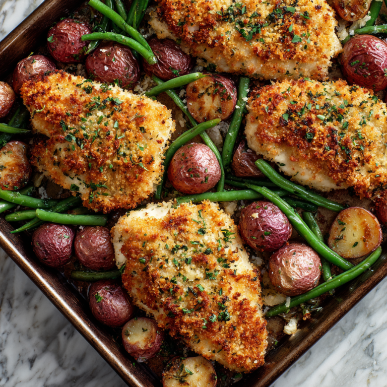 Parmesan Chicken Sheet Pan Dinner You’ll Love